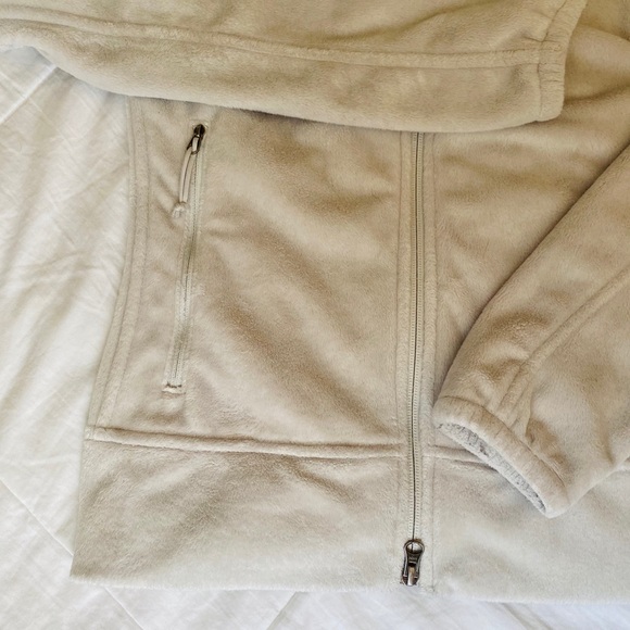 The North Face White Fleece Ultra Soft Size Medium - Picture 3 of 5
